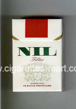 Nil (german version) (design 2) (Filter / Wurzig Mild) ( hard box cigarettes )