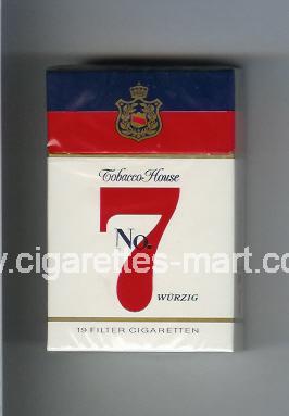 No 7 (german version) (Wurzig) ( hard box cigarettes )