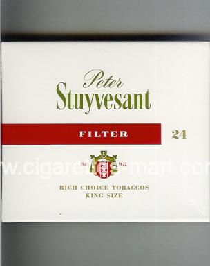 Peter Stuyvesant (design 3B) (Filter) ( box cigarettes )
