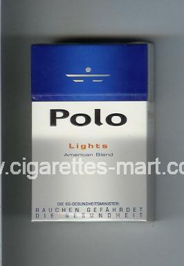 Polo (german version) (design 3) (Lights / American Blend) ( hard box cigarettes )