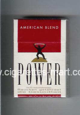 Power (german version) (design 1) (American Blend) ( hard box cigarettes )