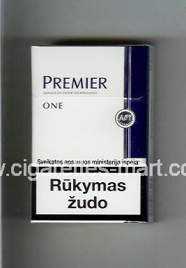 Premier (german version) (design 2) (One) ( hard box cigarettes )