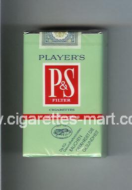 P&S (design 2) Player’s ( soft box cigarettes )