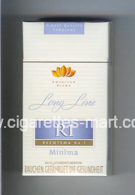 R 1 (design 3) (American Blend / Minima / Long Line) ( hard box cigarettes )