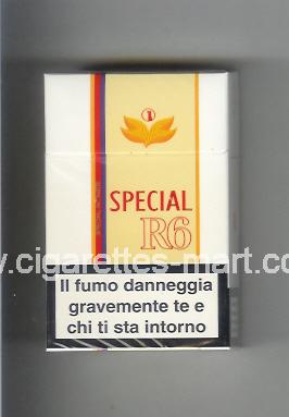 R 6 (design 3A) (Special) ( hard box cigarettes )