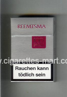 Reemtsma (design 2) (100 Jahre) ( hard box cigarettes )