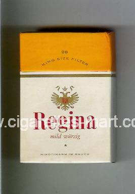 Regina (german version) (Mild Wurzig) ( hard box cigarettes )