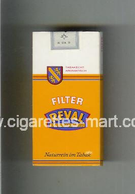 Reval (design 1) (Filter / Cigaretten / Naturrein im Tabak) ( hard box cigarettes )