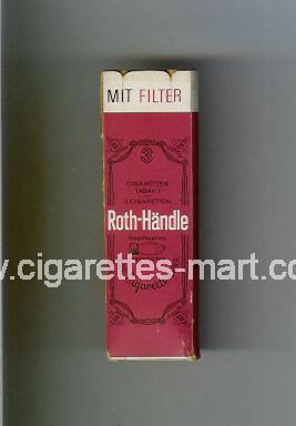 Roth-Handle (Mit Filter) ( hard box cigarettes )