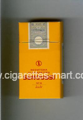Senoussi (design 1) (No 16 / Leicht) ( hard box cigarettes )