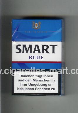 Smart (german version) (design 2) (Blue / Full Flavour) ( hard box cigarettes )