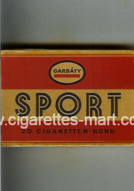 Sport (german version) (design 1) (Garbaty) ( box cigarettes )