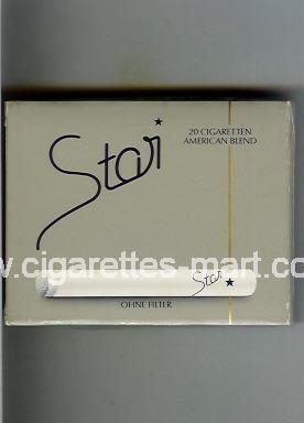 Star (german version) (American Blend / Ohne Filter) ( box cigarettes )