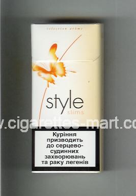 Style (german version) (design 2) (Selection Arome / Slims) ( hard box cigarettes )