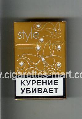 Style (german version) (design 3) (Gold Diamond) ( hard box cigarettes )