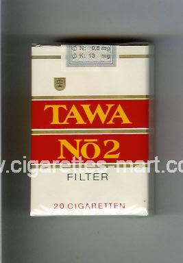 Tawa (design 1) No 2 (Filter) ( soft box cigarettes )