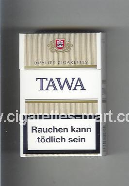 Tawa (design 2A) (white & gold) ( hard box cigarettes )