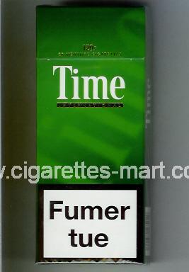 Time (german version) (International) ( hard box cigarettes )
