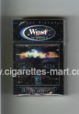 West (collection design 11B) (In Space) ( hard box cigarettes )