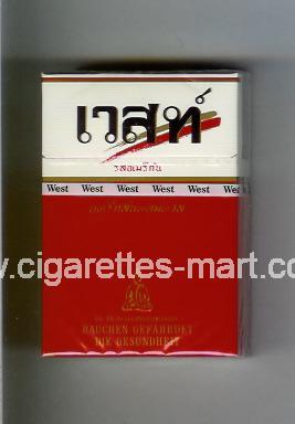 West (collection design 12E) (T) ( hard box cigarettes )