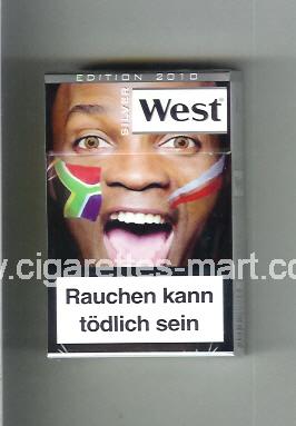 West (collection design 13H) (Edition 2010 / Silver) ( hard box cigarettes )