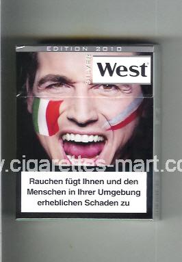 West (collection design 13I) (Edition 2010 / Silver) ( hard box cigarettes )