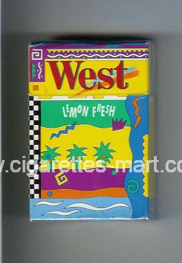 West (collection design 2) (Lemon Fresh) ( hard box cigarettes )