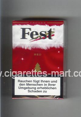 West (collection design 21C) Fest (Frones / Red) ( hard box cigarettes )