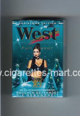 West (collection design 4C) (Christman Edition / Full Flavor) ( hard box cigarettes )