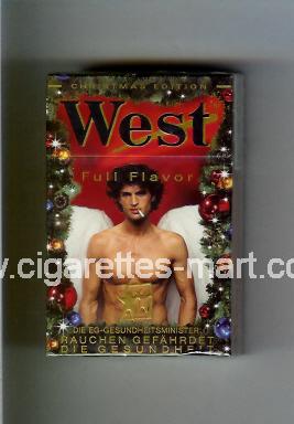 West (collection design 4J) (Christman Edition / Full Flavor) ( hard box cigarettes )