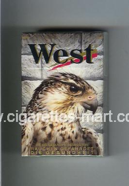 West (collection design 8C) (Power Lights) ( hard box cigarettes )