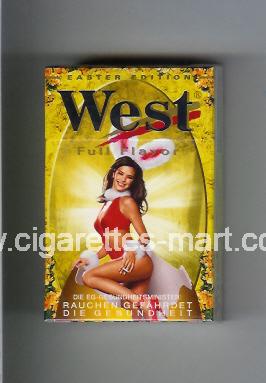 West (collection design 9D) (Easter Edition / Full Flavor) ( hard box cigarettes )