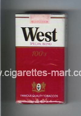 West (design 1) (Special Blend) ( soft box cigarettes )
