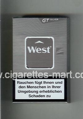 West (design 18) (GT / Silver) ( hard box cigarettes )