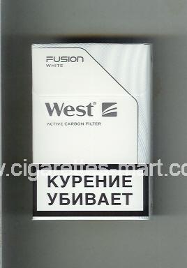 West (design 20) (Fusion / White / Active Carbon Filter) ( hard box cigarettes )