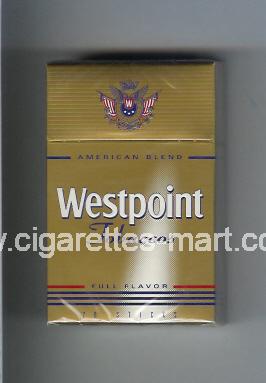 Westpoint (german version) (design 1) (Tobaccos / Full Flavor / American Blend) ( hard box cigarettes )