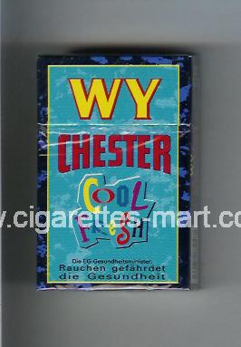 WY Chester (design 2) (Cool Fresh) ( hard box cigarettes )