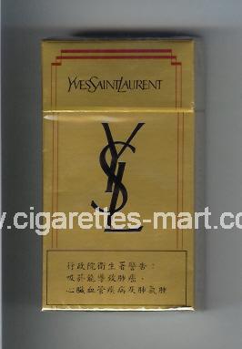 YSL (design 3) Yves Saint Laurent ( hard box cigarettes )