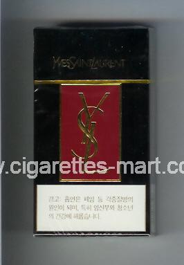 YSL (design 4) Yves Saint Laurent ( hard box cigarettes )