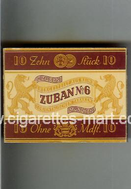 Zuban (design 4) No 6 ( box cigarettes )