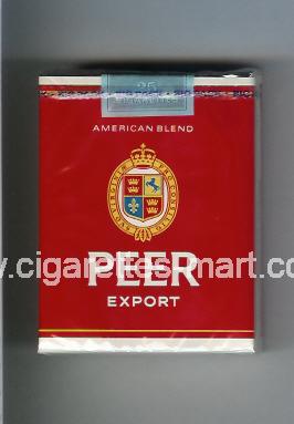 Peer (design 9) (Export / American Blend) ( soft box cigarettes )